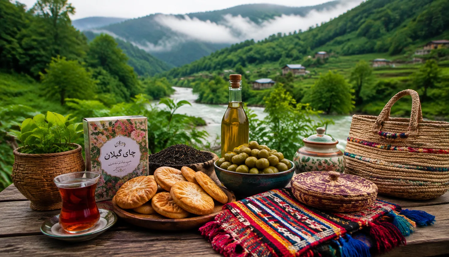 چای لاهیجان؛ یکی از معروف‌ترین سوغات خوراکی گیلان